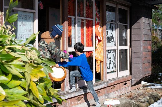 パレードの準備