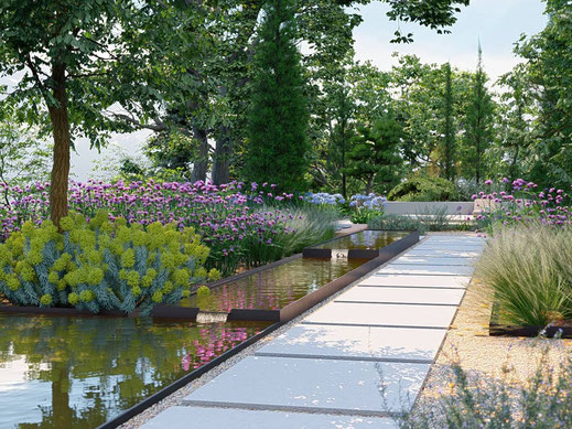 Paysagiste concepteur Aix-en-Provence jardin