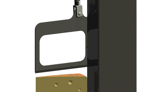 Coltello da formaggio per formaggi semiduri e molli