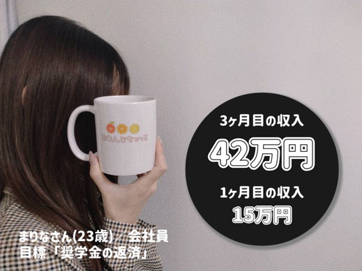 まりなさん　会社員