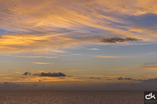Sonnenaufgang vor Belize