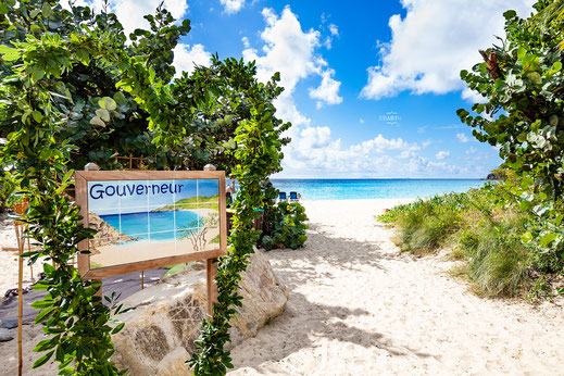 Am Strand "Gouverneur" © Guirec Pouliquen, Comité Territorial  du Tourisme de Saint Barthélemy CTTSB
