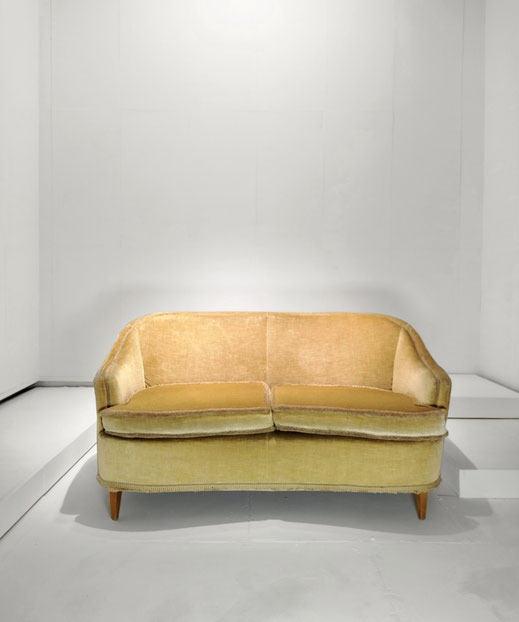 Gio Ponti Two-Seater Sofa for Casa e Giardino, Italy, 1930s - PN.Modern pnmodern