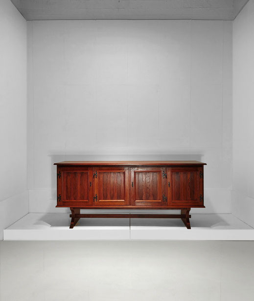 Belgian Cabinetmaker Modern-Rustic Oak Sideboard, Belgium, 1960s - PN.modern pnmodern.com