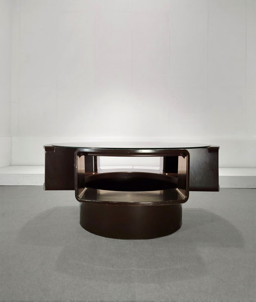 Jean Maneval Table Model "Orion" (Bulle 6 Coques) for Batiplastique, France, 1969