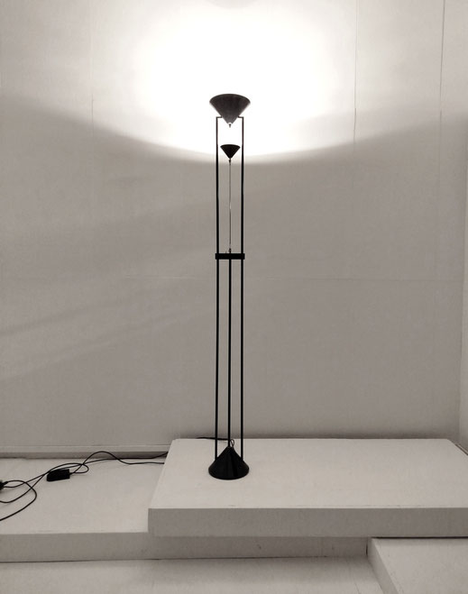 Renco Milano Postmodernist Halogen Floor Lamp, Italy, 1980s