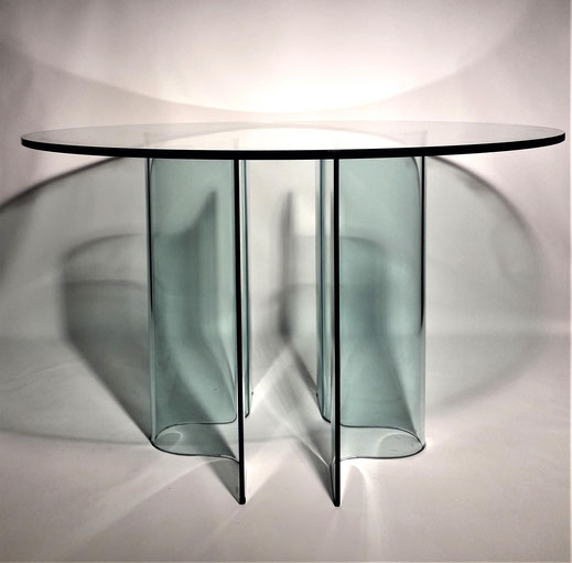 Fiam Italia Rodolfo Dordoni glass dining table