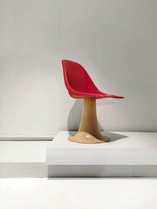 Soviet Design Fibreglass Tulip Chair, Probably 1960s PN.Modern