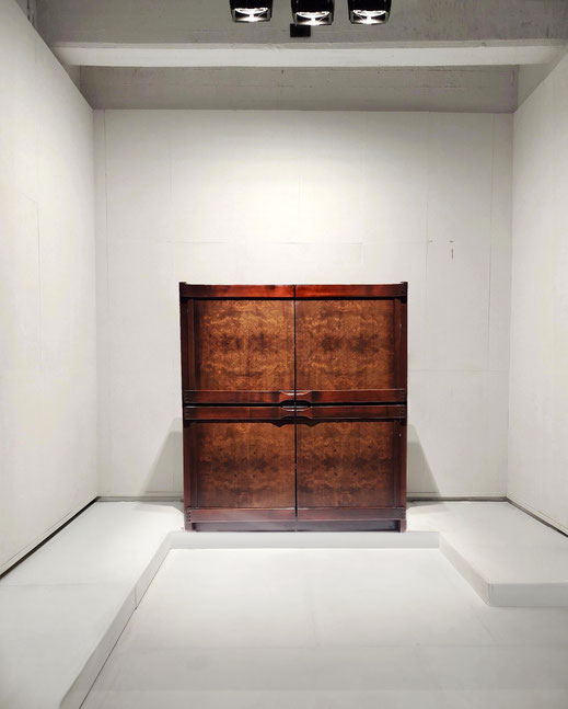 Franz Xaver Sproll  Storage / Cabinet by Sproll Cabinetmaker  Particle Board, Rosewood, Burl Walnut Veneer,  Bern, Switzerland, ca.1960 PN.Modern pnmodern
