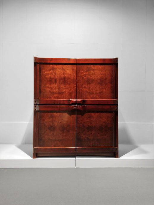 Franz Xaver Sproll  Storage / Cabinet by Sproll Cabinetmaker  Particle Board, Rosewood, Burl Walnut Veneer,  Bern, Switzerland, ca.1960 PN.Modern pnmodern