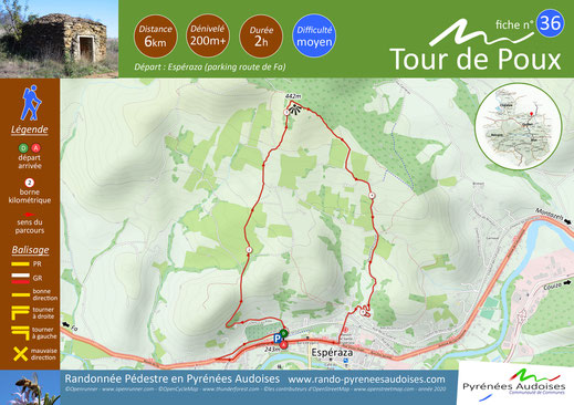 Fiche rando Tour de Poux