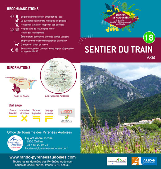Sentier du Train - Axat - Randonnée Pyrénées Audoises
