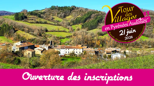 Tour des Villages en Pyrénées Audoises 2026