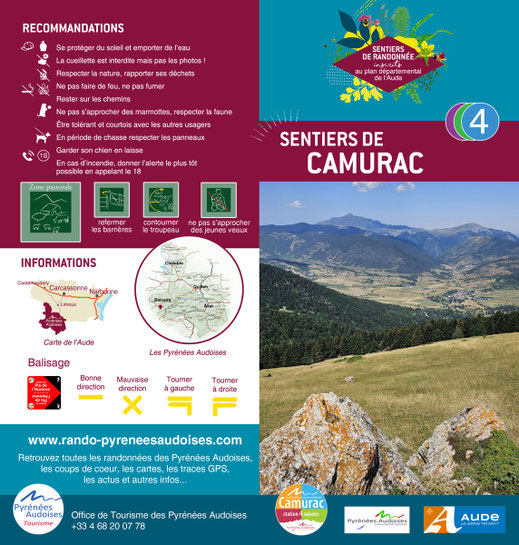 Fiche rando des sentiers de Camurac
