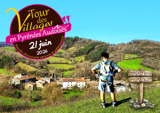 Tour des Villages en Pyrénées Audoises