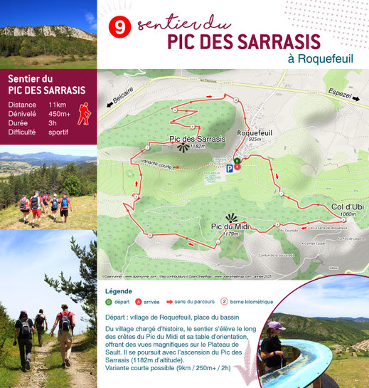 Pic des Sarrasis - Randonnées Pyrénées Audoises