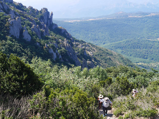 Ascension du Pic de Bugarach