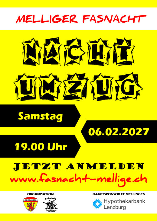 Fasnacht Mellingen 2027 - Nachtumzug