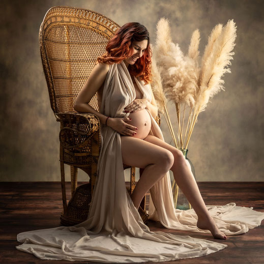 Photographe grossesse Oise Val d'Oise, studio photo entre Pontoise et Beauvais