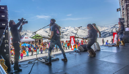 Events: Kultur und Sport (Coverfestival im Skigebiet Parsenn)