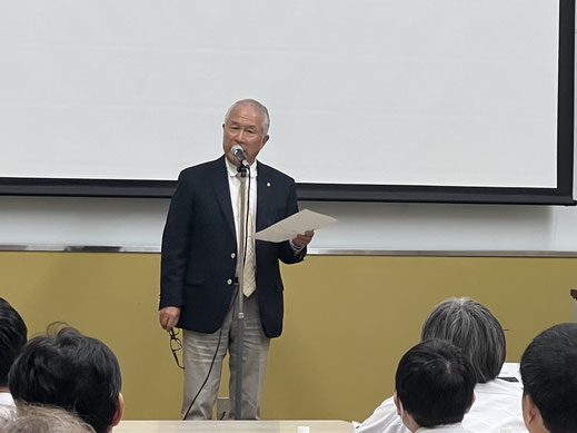 挨拶：橋本会長