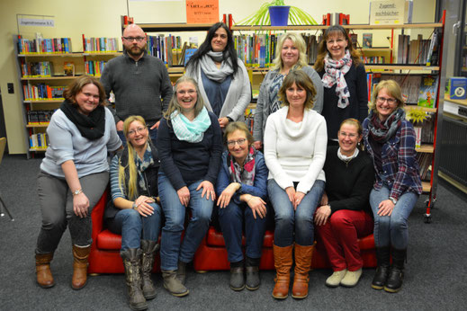Mediatheks-Team im Januar 2017
