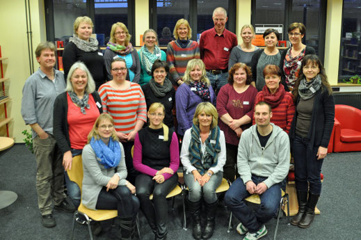 Mediatheks-Team im Januar 2014