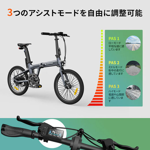 ADO Air 20 電動アシスト自転車 折りたたみモデル 我孫子市 VOLT EDGE