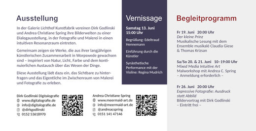 Gemeinschaftsausstellung im Tresor zur StadtpARTie Einbeck vom 13.-17.05.26