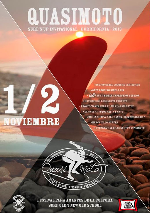 2º QUASIMOTO SURF´S UP INVITATIONAL BURRIFORNIA / 2013