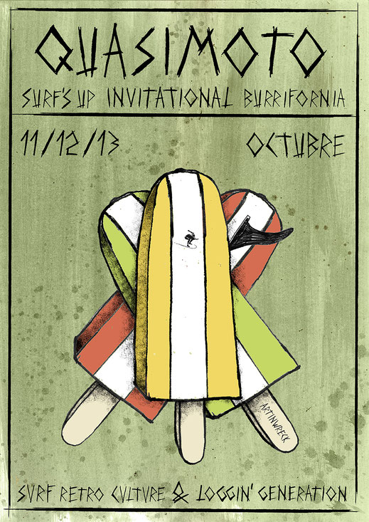 CARTEL DISEÑADO POR JOSÉ CARLOS DE LA TORRE @artinwreck