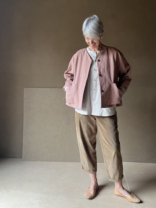 CANVAS-JACKE / altrosé