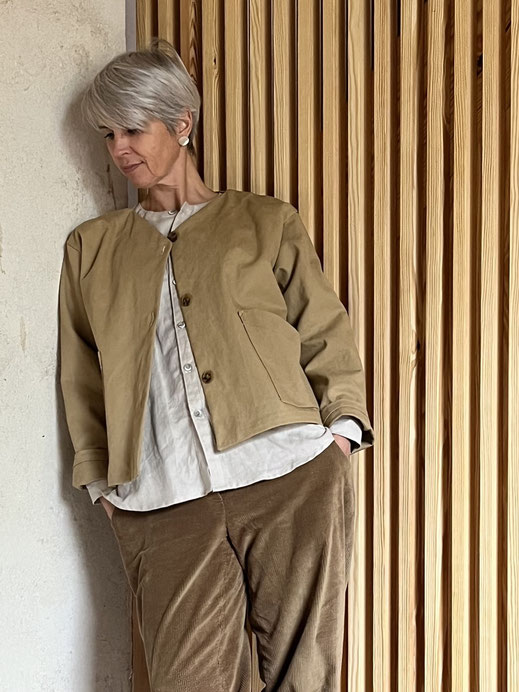 CANVAS-JACKE / senf