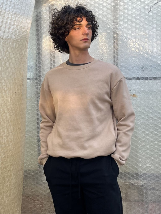 SWEATSHIRTS / sand