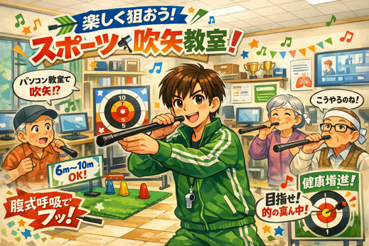 スポーツ吹矢