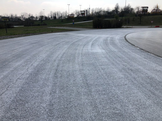 Asphalt Grinding, Asphalt schleifen
