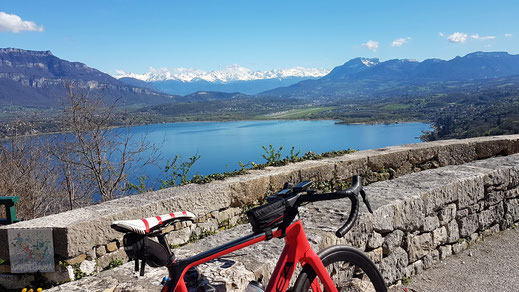 Sortie beau temps improvisée avec vue magnifique sur Belledone au retour