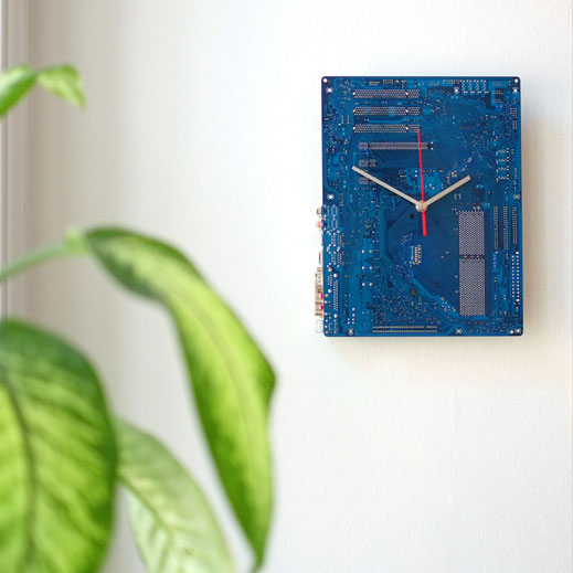 Leiterplatten Wanduhr