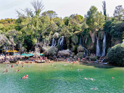 Kravice-Wasserfälle