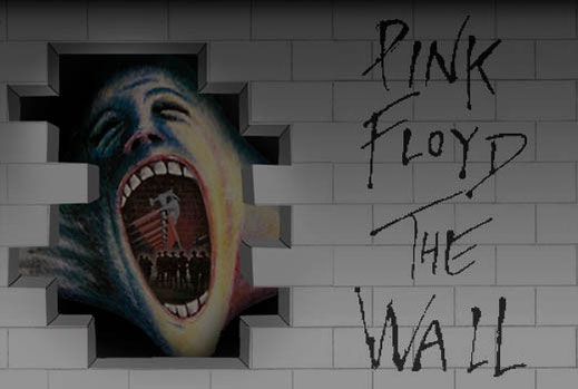 copertina album pink floyd, the wall