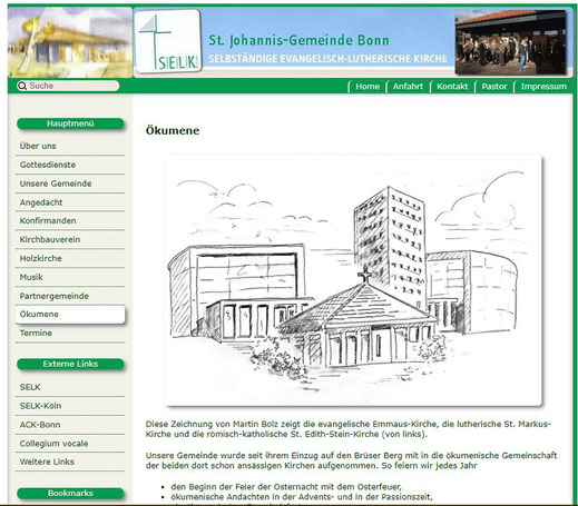 Homepage der Bonner Gemeinde