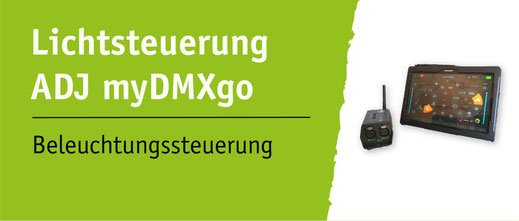 ADJ MyDMX Go – Leistungsstarke Lichtsteuerung in deiner Hand. Einfache Bedienung über mobile App für beeindruckende Lichteffekte und Farbgestaltung bei Veranstaltungen