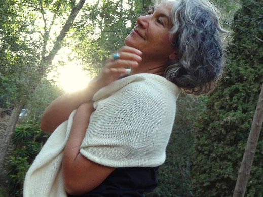 Charlie shawl in alpaca and wool, rolled edges, soft and warm for winter gifting