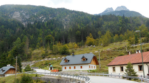 Auf dem Weg zum Predil Pass (1.156m)