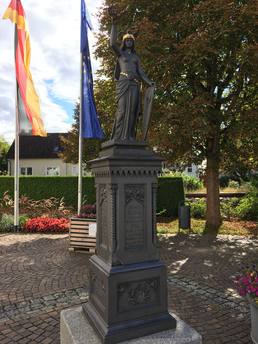 Denkmal der im deutsch-französischen Kriege 1870/71 gebliebenen hiesigen Soldaten