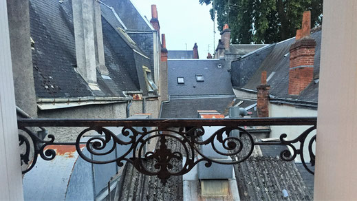 Blick aus dem Zimmer des Hotel du Theatre