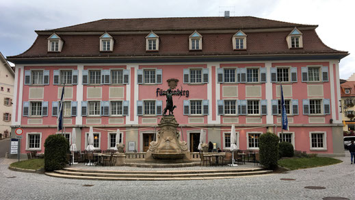 Fürstenberg Brauerei mit Diana Brunnen