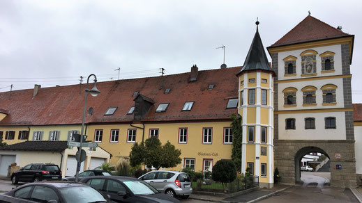 Torturm und Tor zum Kloster in Kaisheim