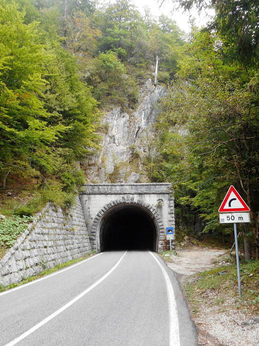 Tunnel vor Raiblsee