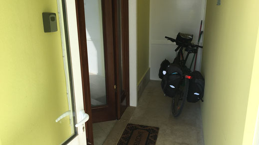 Raus aus dem Appartement ....